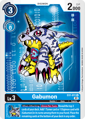 EX1-011 Gabumon