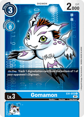 EX1-012 Gomamon