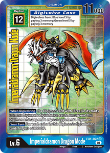 EX1-022 Imperialdramon Dragon Mode Alternative Art