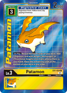 EX1-024 Patamon Alternative Art