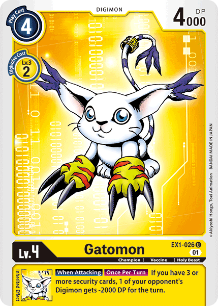 EX1-026 Gatomon