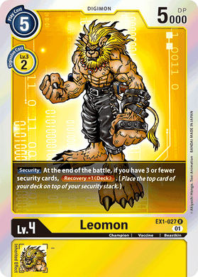EX1-027 Leomon