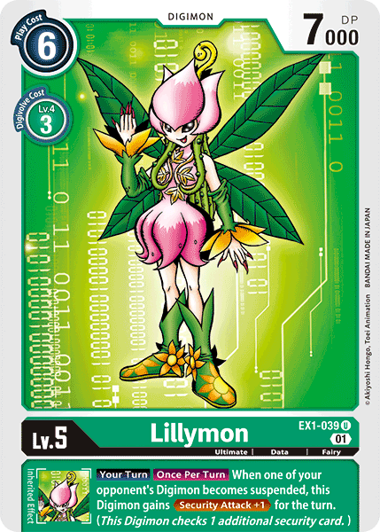 EX1-039 Lillymon
