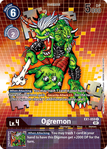 EX1-059 Ogremon Alternative Art