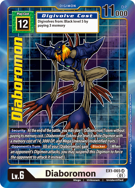 EX1-065 Diaboromon Alternative Art