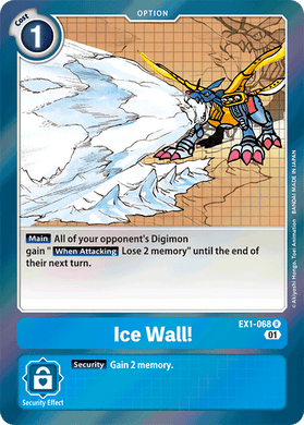 EX1-068 Ice Wall!