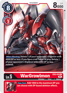 EX2-010 WarGrowlmon