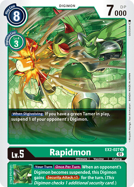 EX2-027 Rapidmon