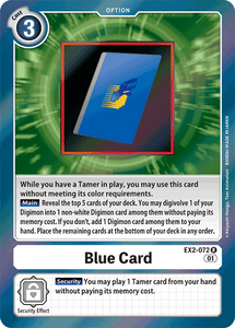 EX2-072 Blue Card