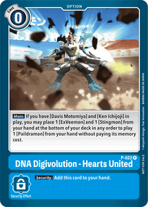 P-022 DNA Digivolution - Hearts United