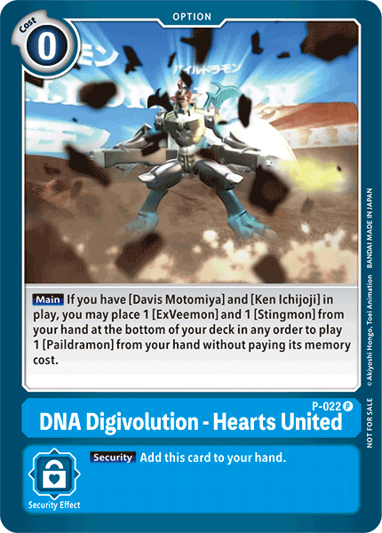 P-022 DNA Digivolution - Hearts United