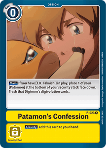 P-023 Patamon's Confession