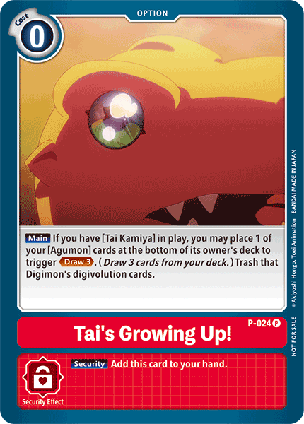 P-024 Tai's Growing Up!