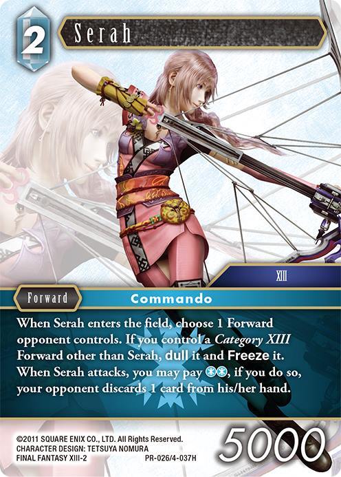 PR-026/4-037H Serah (Foil)