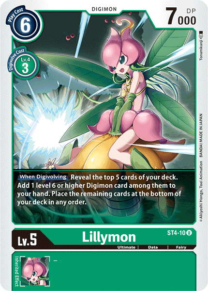 ST4-10 Lillymon