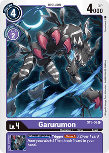 ST6-06 Garurumon