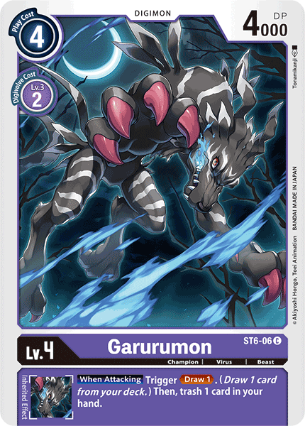 ST6-06 Garurumon