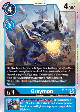 BT10-019 Greymon