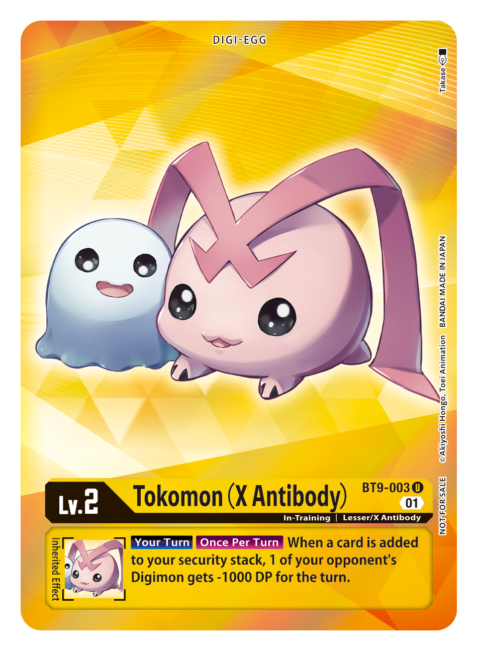 BT9-003 Tokomon (X Antibody) Alternative Art