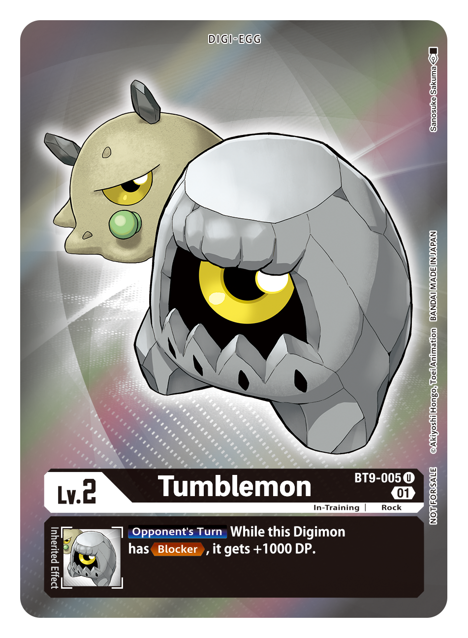 BT9-005 Tumblemon Alternative Art