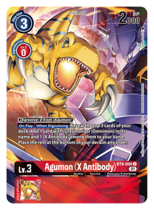 BT9-008 Agumon (X Antibody) Alternative Art