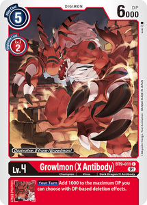 BT9-011 Growlmon (X Antibody)