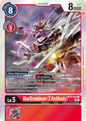 BT9-014 WarGrowlmon (X Antibody)