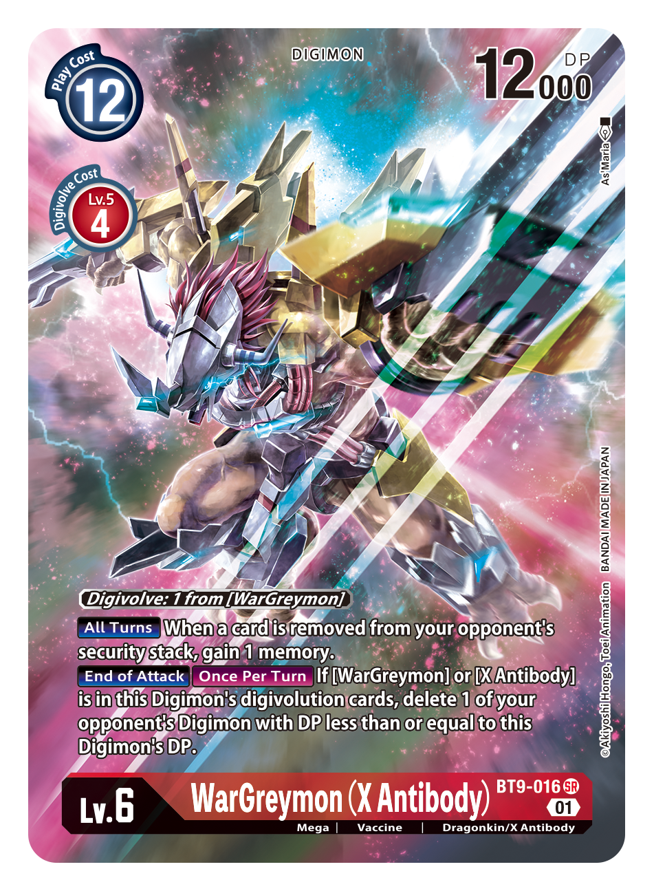 BT9-016 WarGreymon (X Antibody) Alternative Art