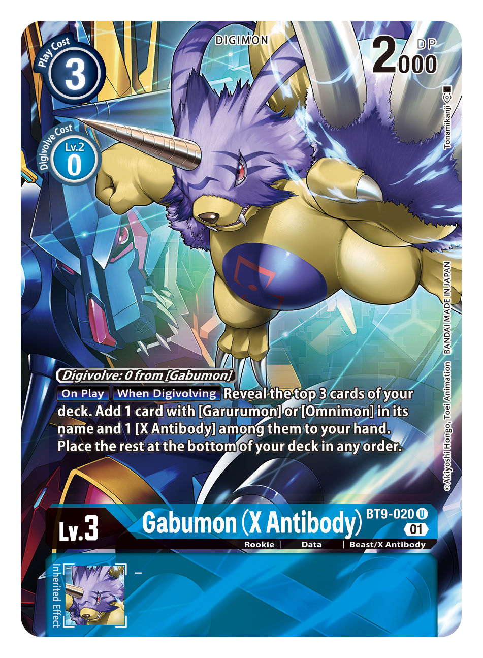 BT9-020 Gabumon (X Antibody) Alternative Art