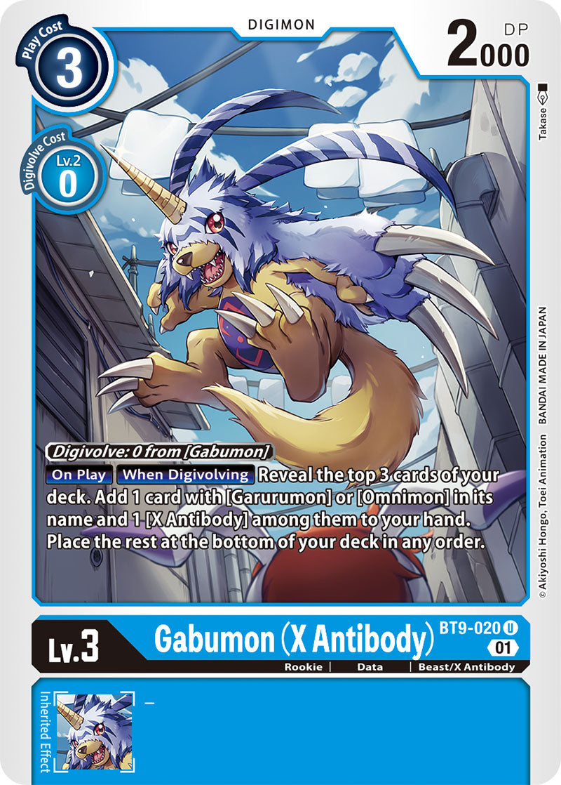 BT9-020 Gabumon (X Antibody)