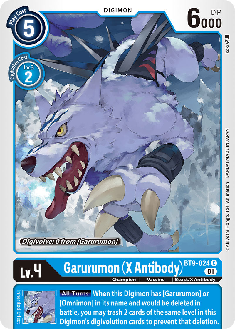 BT9-024 Garurumon (X Antibody)