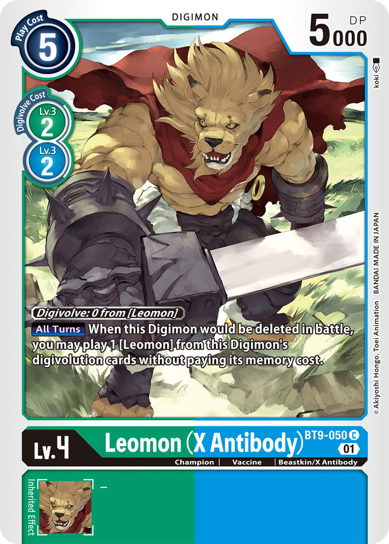 BT9-050 Leomon (X Antibody)