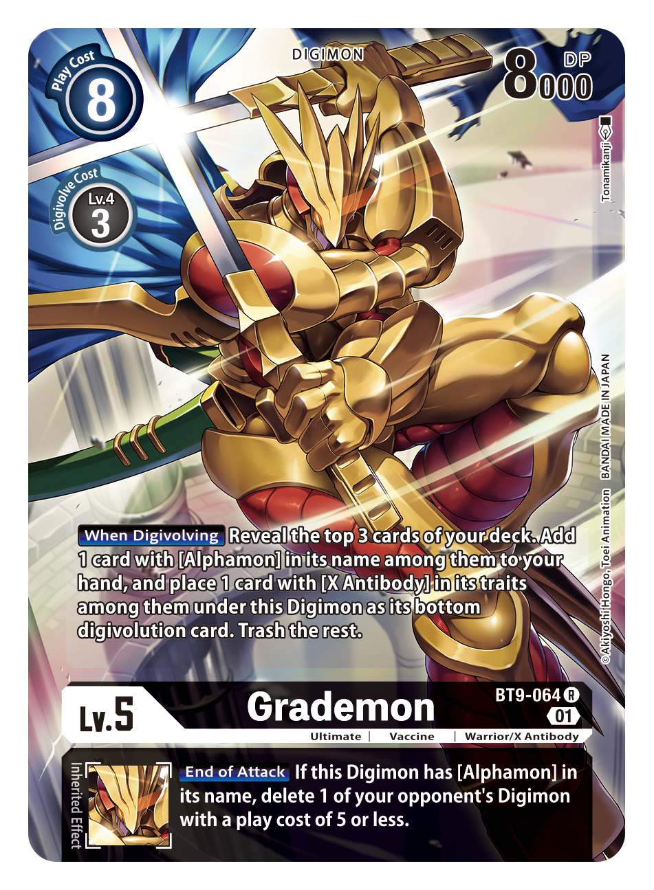 BT9-064 Grademon Alternative Art