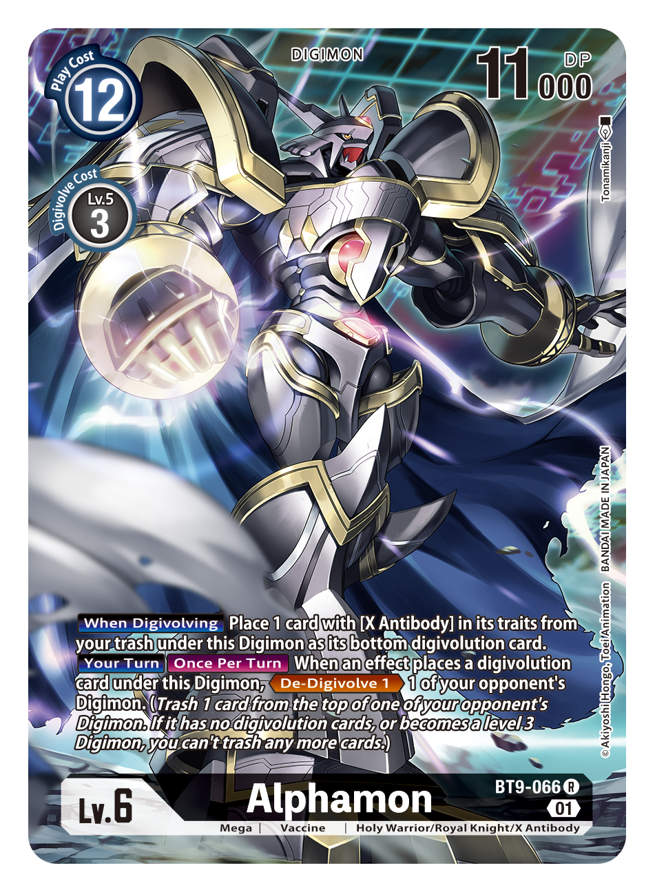 BT9-066 Alphamon Alternative Art