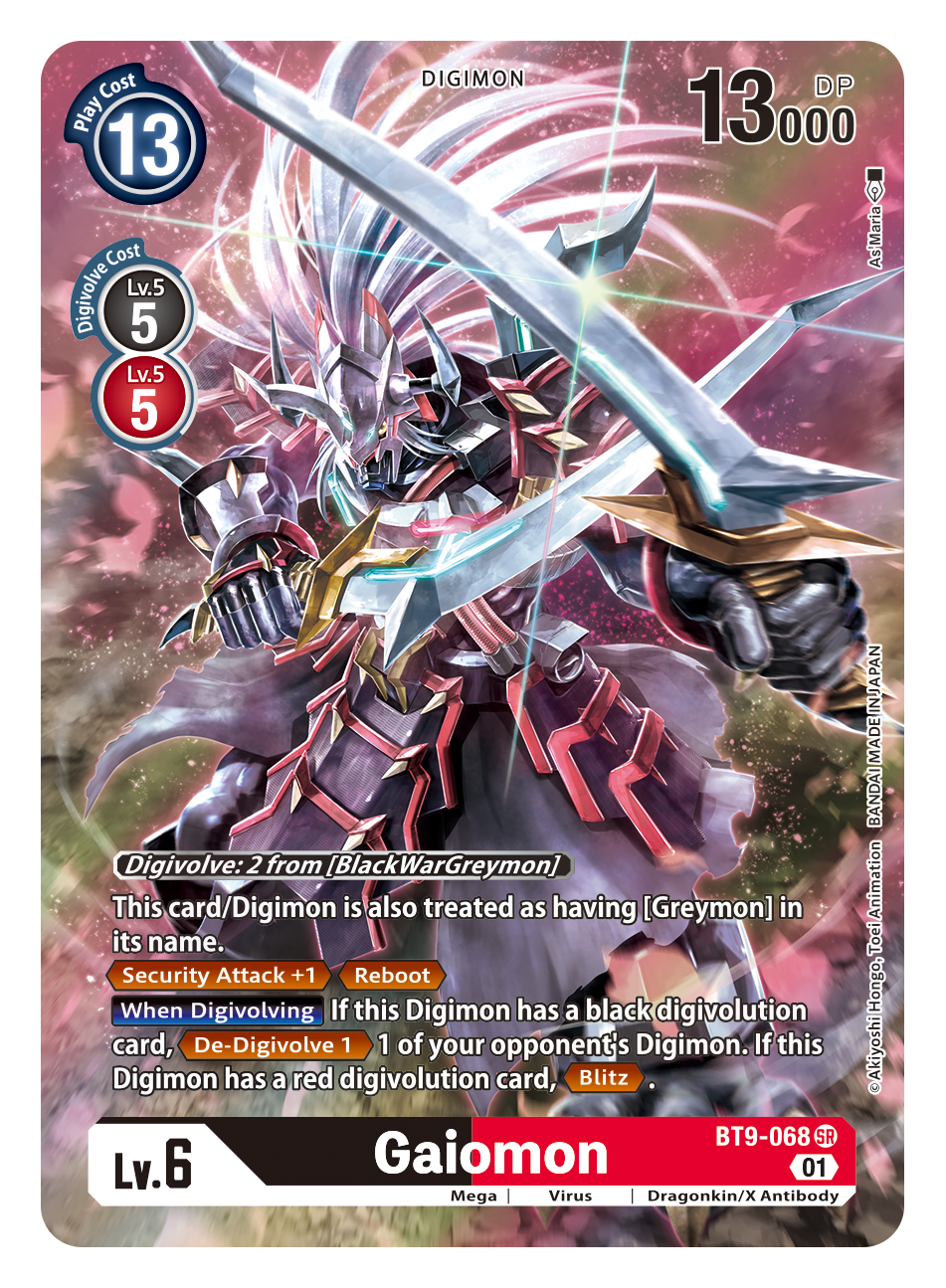 BT9-068 Gaiomon Alternative Art