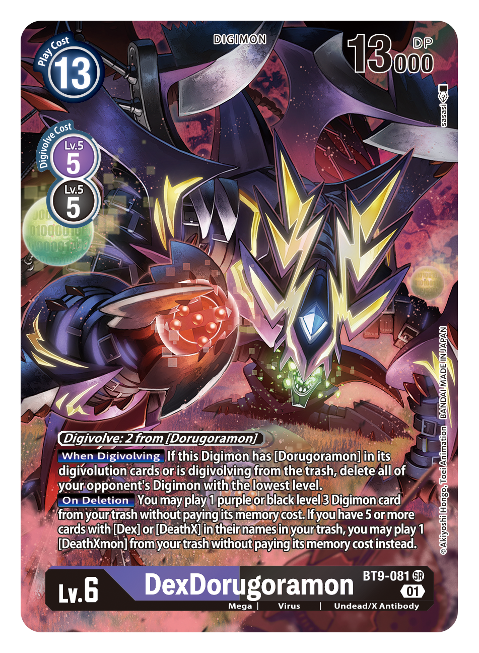 BT9-081 DexDorugoramon Alternative Art