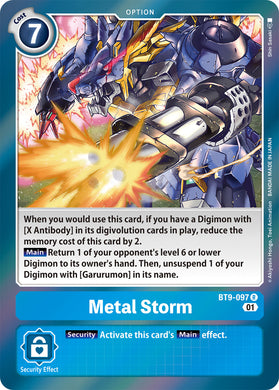 BT9-097 Metal Storm