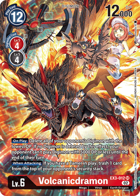 EX3-012 Volcanicdramon Alternative Art