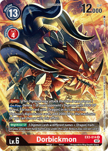 EX3-014 Dorbickmon Alternative Art