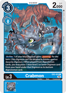 EX3-015 Crabmon