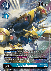 EX3-026 Aegisdramon Alternative Art