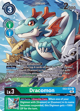 EX3-037 Dracomon Alternative Art