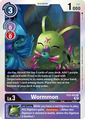 EX3-055 Wormmon